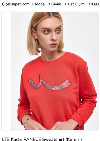 Ltb kırmızı sweat - Görsel 2