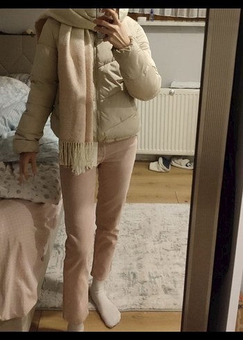 Pembe kadife pantolon - Görsel 5