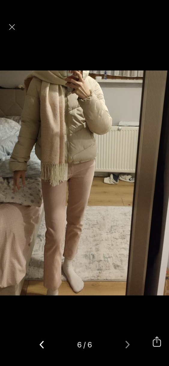 Pembe kadife pantolon - Görsel 5