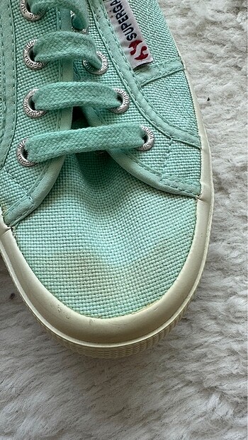 37 Beden yeşil Renk Superga mint yeşili spor ayakkabı