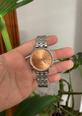 Diğer Minimalist Gumus Metal Erkek Kol Saati