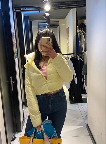 zara şişme mont