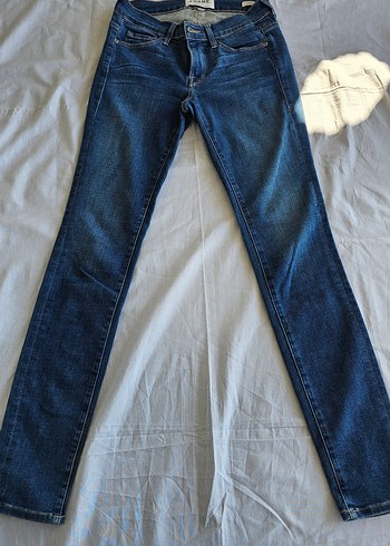Diğer Frame Koyu Mavi Dar Kesim Denim Jean