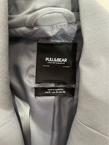 s Beden Pull and bear Blazer ceket