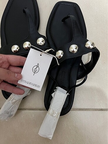 Stradivarius Stradivarius marka sandalet, etiketli
