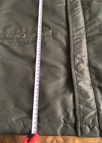 Haki Renk Fermuarlı Erkek Mont - Görsel 9