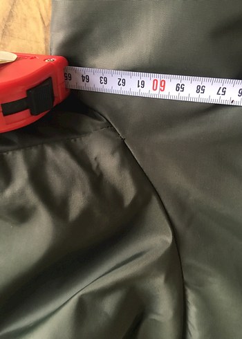 Haki Renk Fermuarlı Erkek Mont - Görsel 8