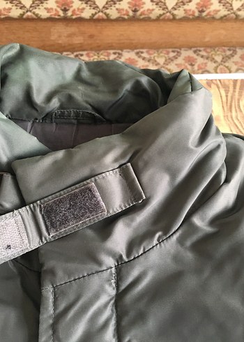 Haki Renk Fermuarlı Erkek Mont - Görsel 5