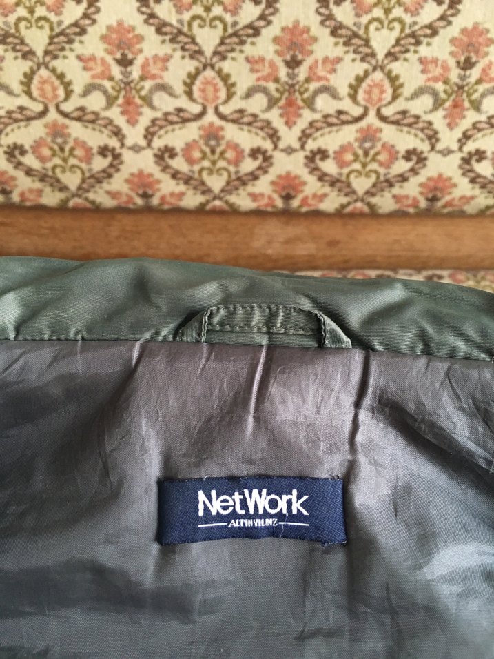 Haki Renk Fermuarlı Erkek Mont - Görsel 4