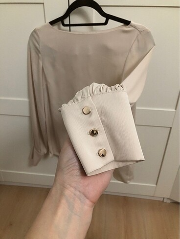 H&M H&M ipek saten bluz