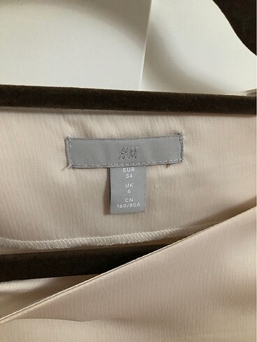 xs Beden H&M ipek saten bluz