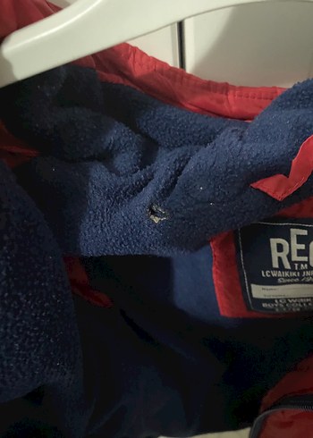 Kırmızı Erkek Çocuk Kapüşonlu Mont - Görsel 4