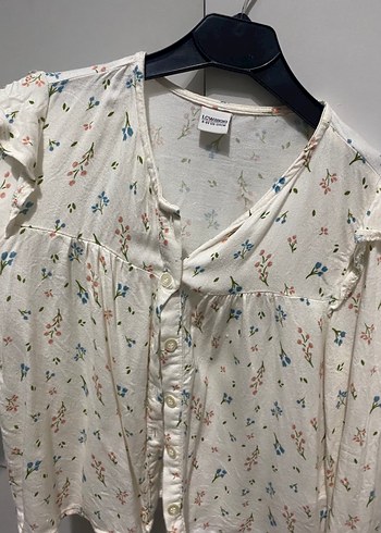 Uzun Kollu V Yaka Pamuklu çocuk Gömlek - Görsel 4