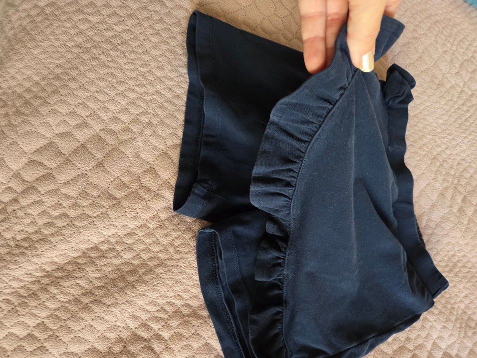 Volan Detaylı  Şort etek - Görsel 4