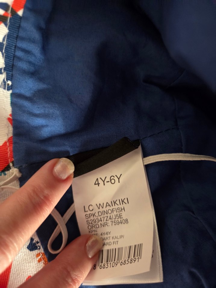 Renkli Dinozor Desenli Çocuk Şapkası - Görsel 2