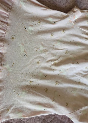 Pembe Kısa Kollu Bohem Kız Elbisesi - Görsel 5