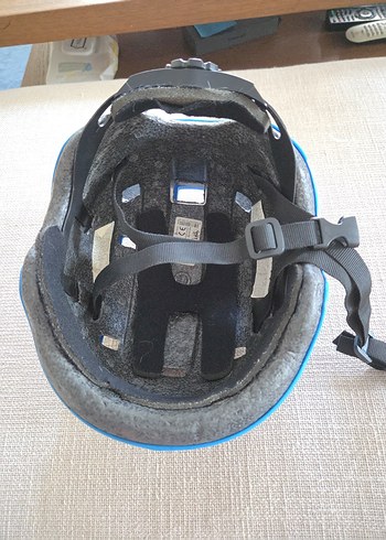 Mavi Biker Stili scooter Kaskı - Görsel 2