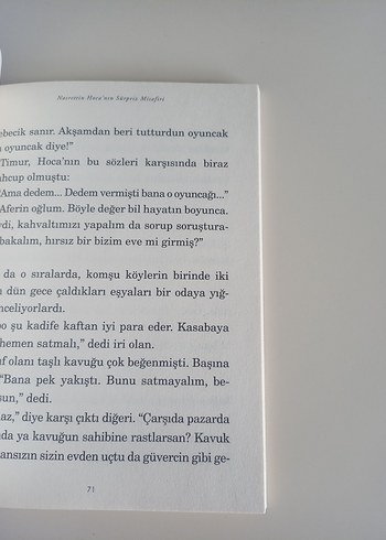 Beden Nasrettin Hoca'nın Sürpriz Misafiri Çocuk Kitabı