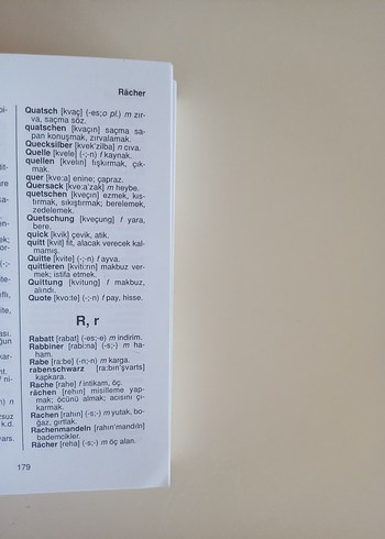 Almanca-Türkçe Sözlük Kitabı - Görsel 3