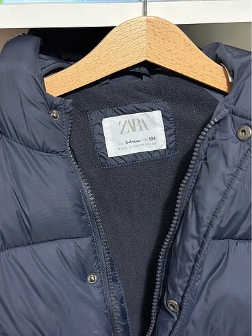 4 Yaş Beden Zara çocuk mont