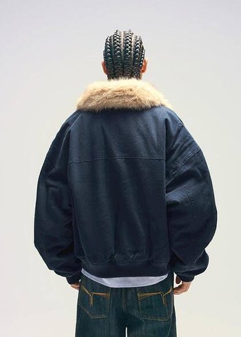 Bershka Sehir Stiline Uygun Siyah Bomber Ceket