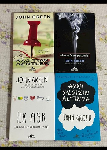 John Green 4 Kitap Seti Kutulu - Roman - Görsel 2