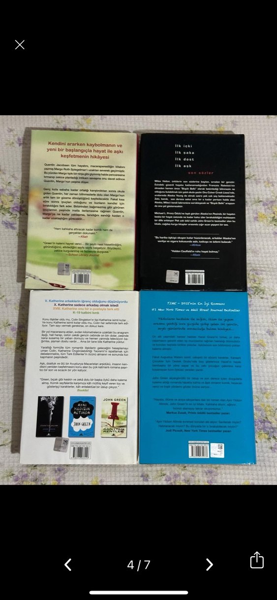 John Green 4 Kitap Seti Kutulu - Roman - Görsel 3