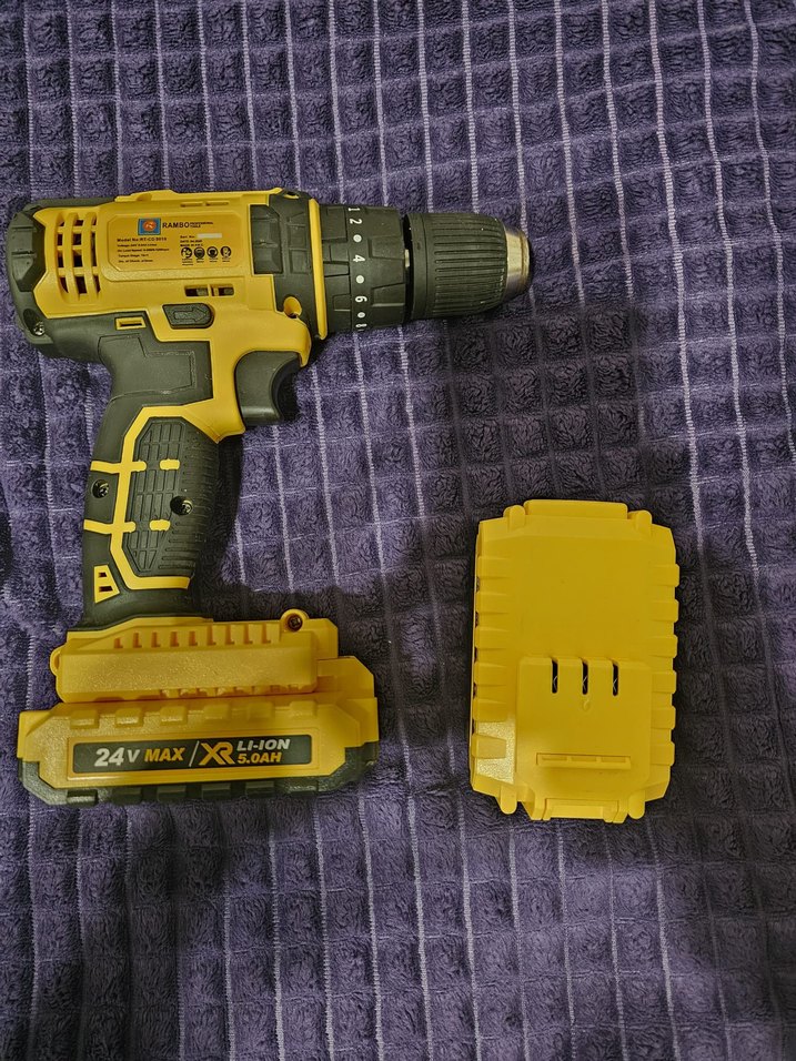 24V Rambo Şarjlı Matkap  2 Akü  Çantalı - Görsel 5