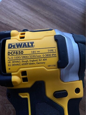 Beden Dewalt dcd805 orijinal şarjlı matkap