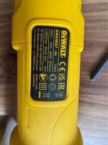 Diğer Dwe4057 qs avuç içi taşlama makinası