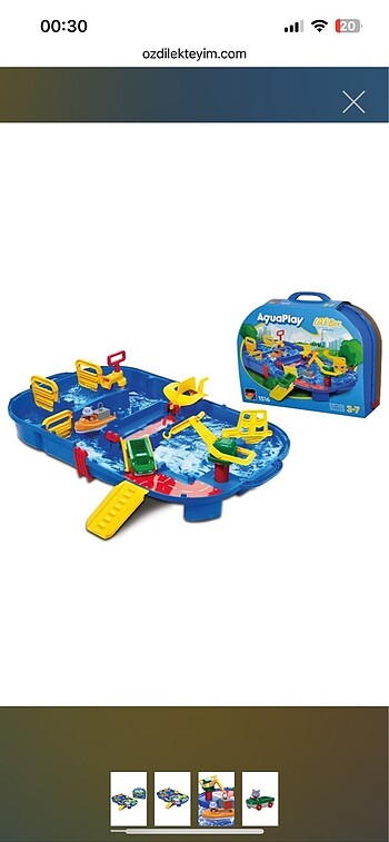 Aquaplay portatif set