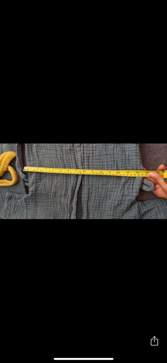 Erkek Çocuk mavi Bağlamalı Desenli Bornoz - Görsel 5