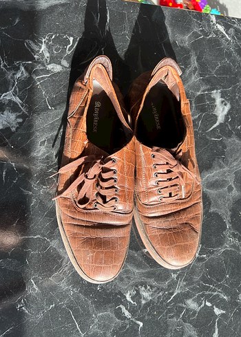 Erkek Kahverengi Street Wear Bağcıklı Ayakkabı - Görsel 3
