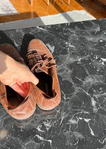 Erkek Kahverengi Street Wear Bağcıklı Ayakkabı - Görsel 5