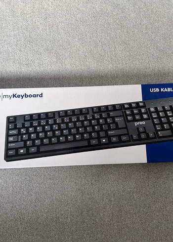 Preo K6Q Kablolu Gri Klavye - Görsel 2