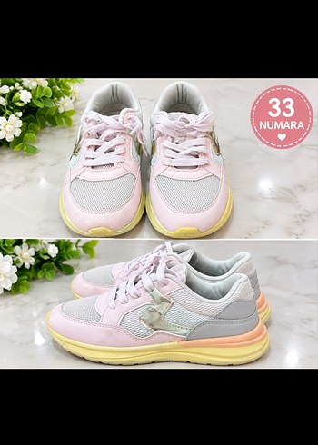 Polaris Pastel Pembe Cocuk Spor Ayakkabi