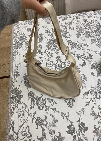 Bej Minimalist Kadın Omuz Çantası - Görsel 2