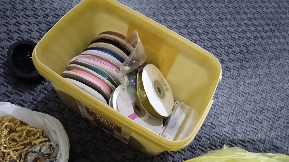 kurdale nakışı için kurdale ve boncuk lotu - Görsel 2