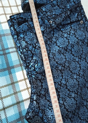 Lacivert Kadın Pantolon şort - Görsel 5