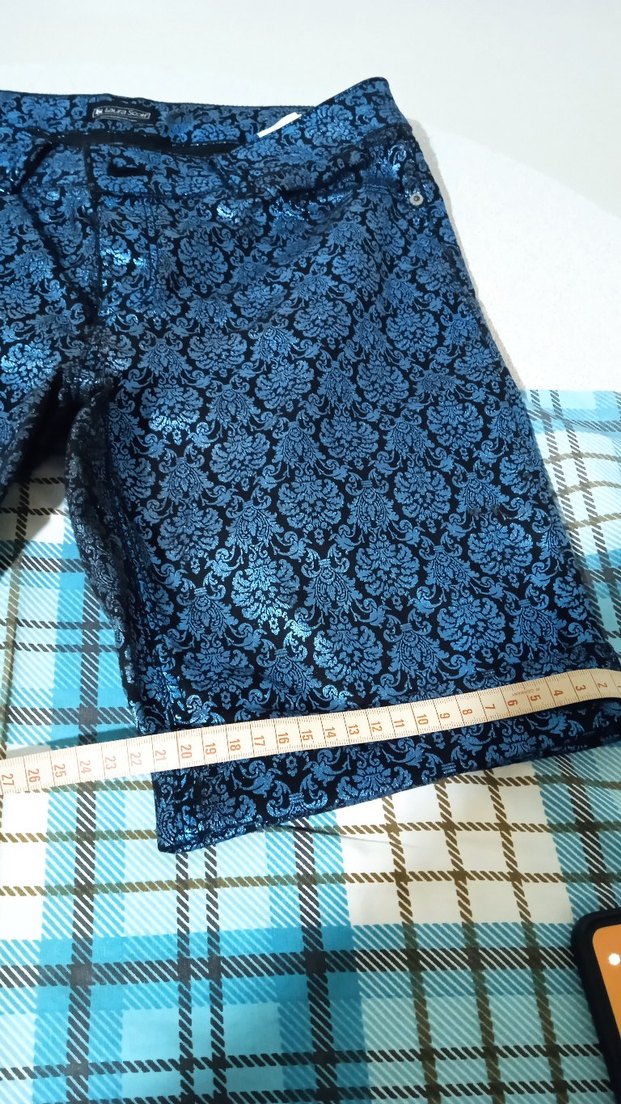 Lacivert Kadın Pantolon şort - Görsel 2