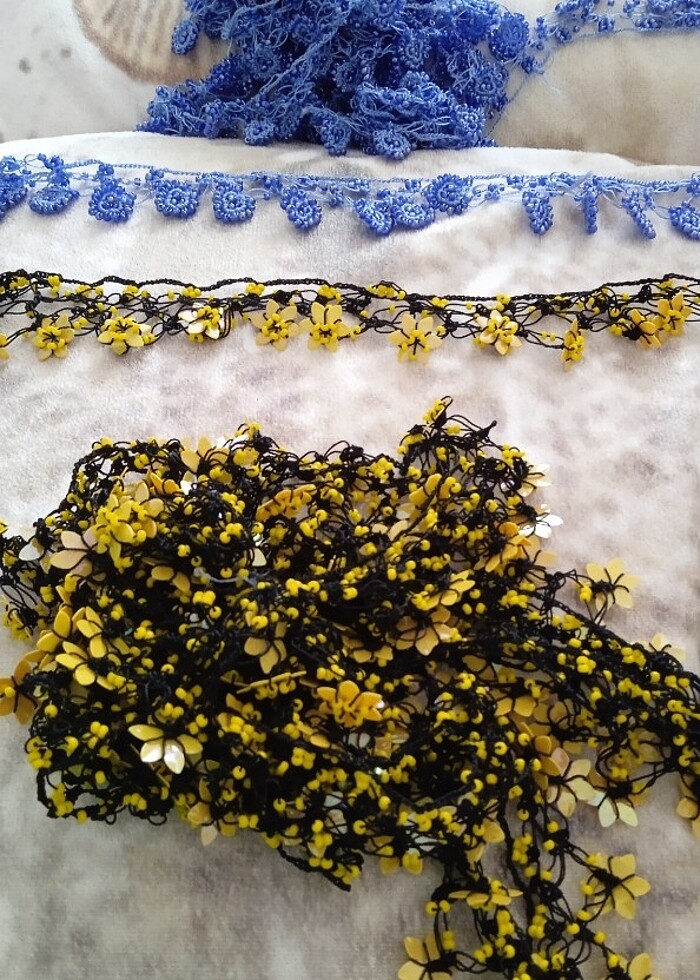 Sıfır boncuk oyaları  - Görsel 2