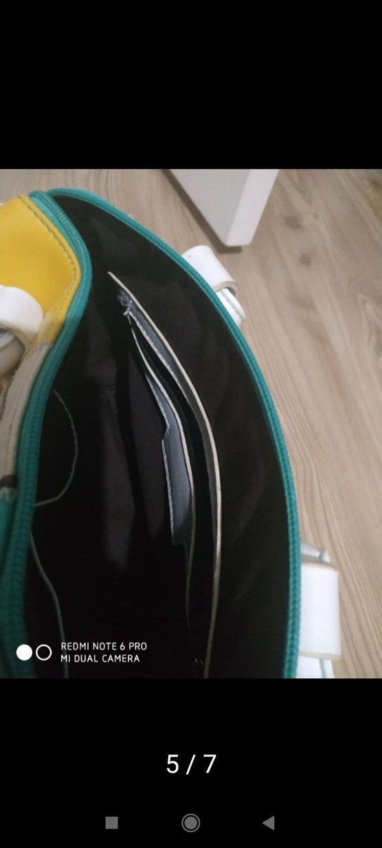 Bohem Çok Renkli Baskılı Kadın Çantası - Görsel 5