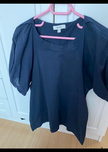 Lacivert Kısa Kollu Tişört - Görsel 8