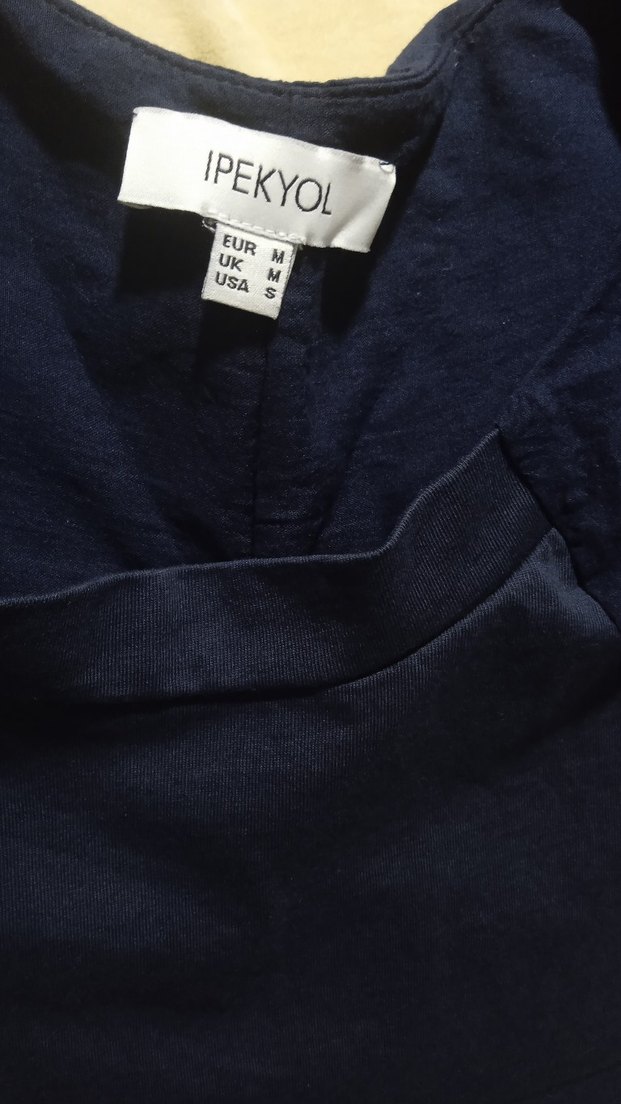 Lacivert Kısa Kollu Tişört - Görsel 3