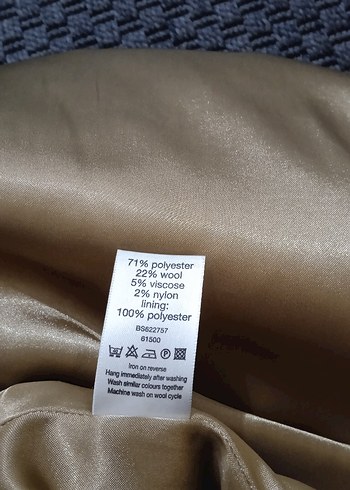 valonlu Kahverengi Midi Etek - Görsel 10