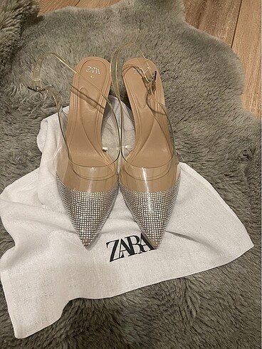 Zara topuklu ayakkabı