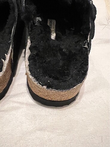 42 Beden siyah Renk Birkenstock Boston VL Shearling terlik