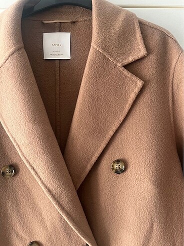 Mango Mango El yapımı Oversize Yün Palto