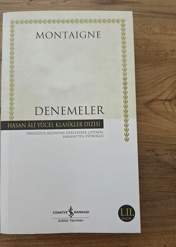 Montaigne Denemeler