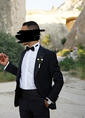 Kiğılı Takım Elbise Siyah